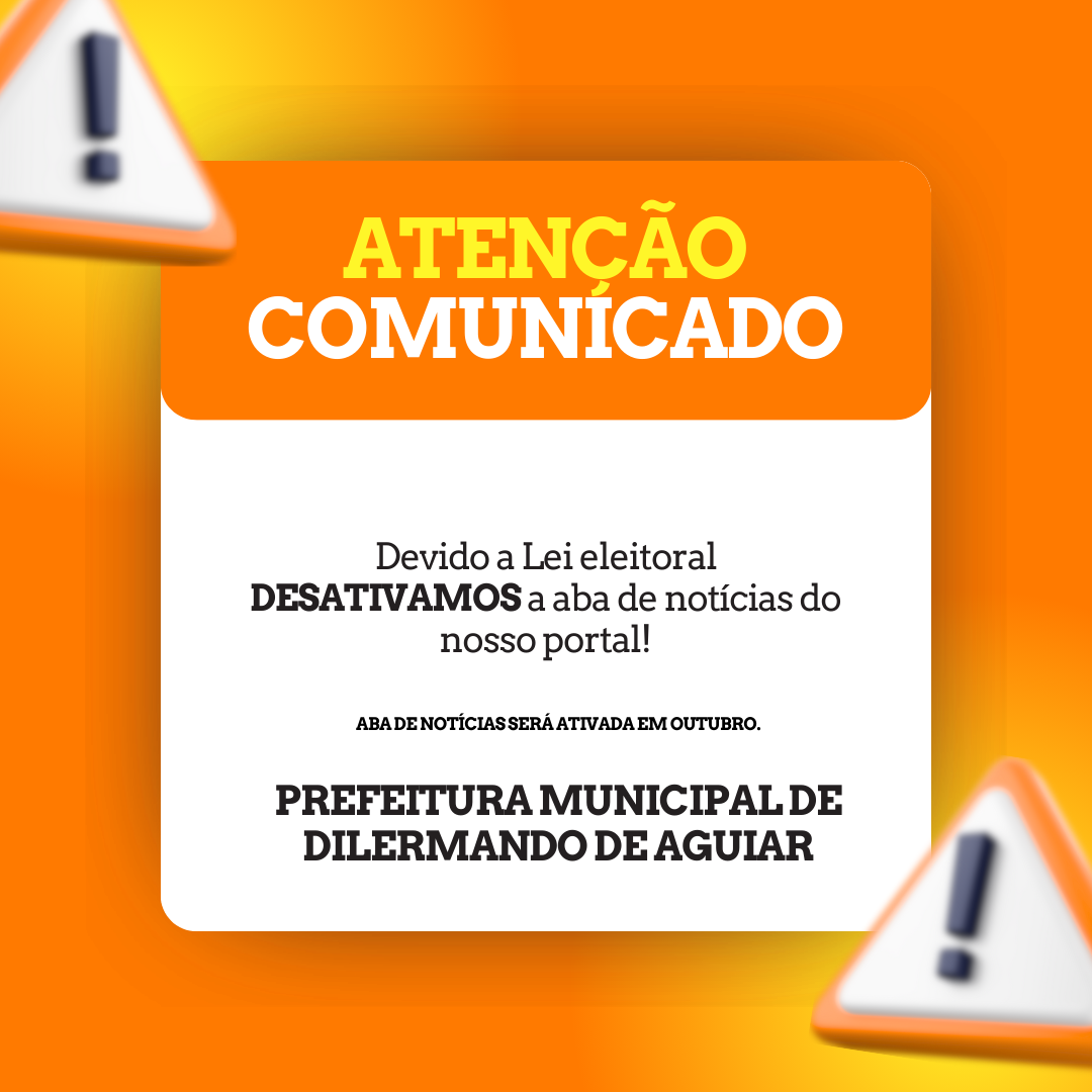 post para instagram atenção comunicado importante